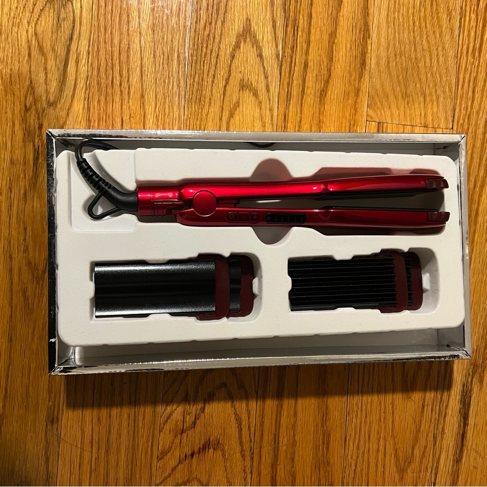 Tool Science Tourmaline Ceramic 3 in 1 Volumizing Hair Iron Styling Set - Picture 2 of 2